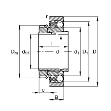 {S 2210-K-TVH-C3 + H310,  DIN 630  DIN 5415 ˜ʵҪߴ, F׺;o