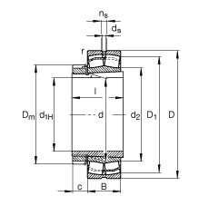 {(dio)ĝLS 23234-E1-K-TVPB + H2334, (j) DIN 635-2 (bio)(zhn)Ҫߴ, F׺;o